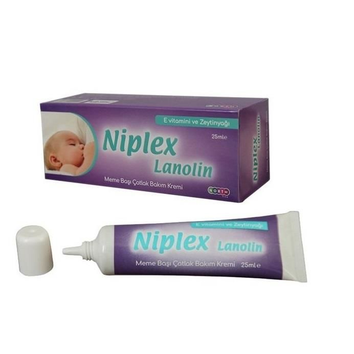 Niplex Lanolin Krem 25gr - Meme Başı Çatlak Kremi