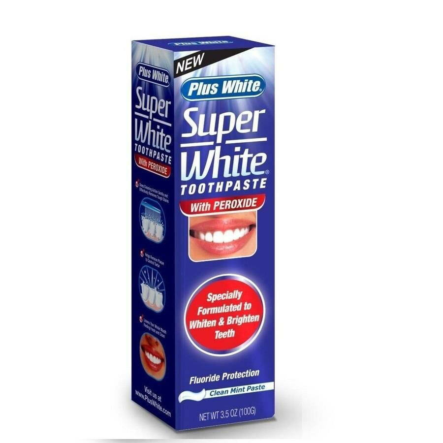Plus White Süper Beyazlatıcı Diş Macunu 100gr
