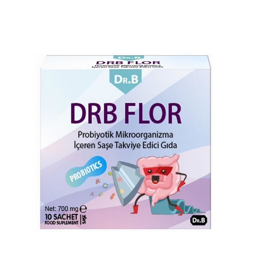 Dr.B DRB Flor Probiyotik İçeren 10 Saşe
