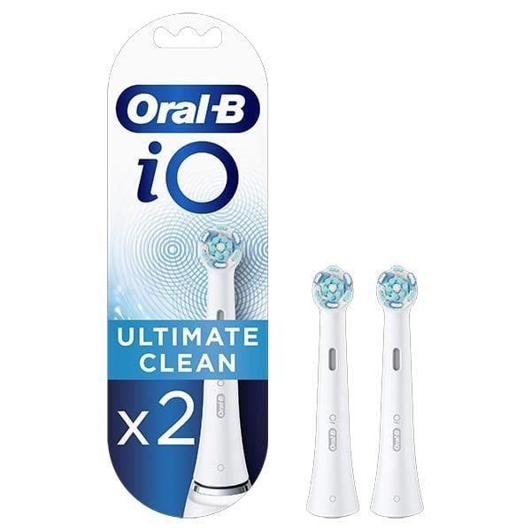 Oral-B İo Ultimate Clean White Elektrikli Diş Fırçası Başlık 2'li