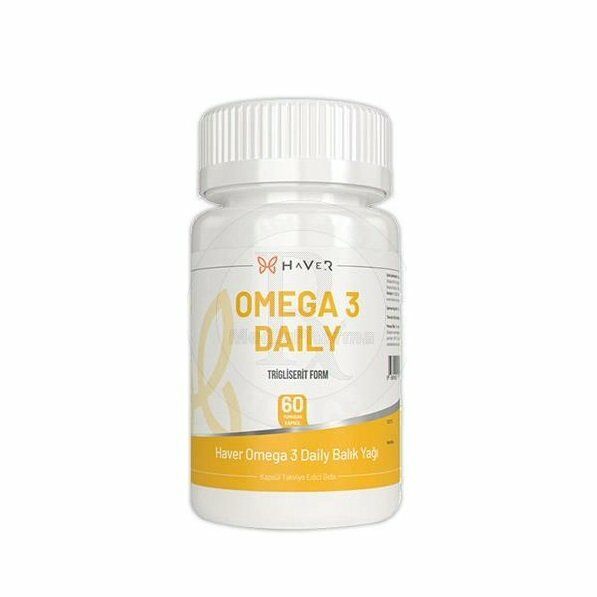 Haver Omega 3 Daily Balık Yağı 60 Kapsül