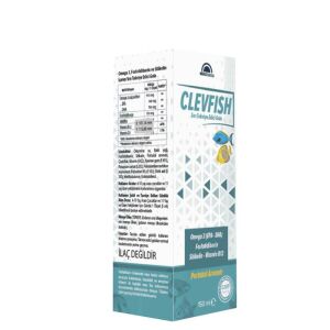 ClevFish Fosfotidilserin Sıvı Şurup 150 ML