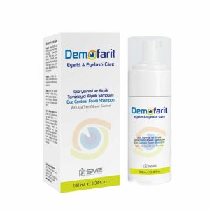 Demofarit Eyelid Eyelash Care Göz Çevresi ve Kirpik Temizleme Şampuanı 100 ML