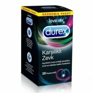 Durex Prezervatif Karşılıklı Zevk 20 Li