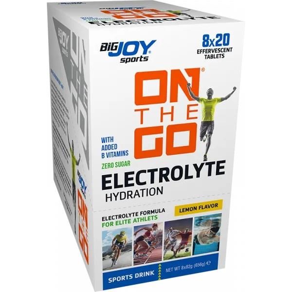 Bigjoy Sports Onthego Electrolyte Limon 8 x 20 Tablet