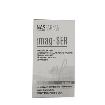 Nasmed Magser 30 Çiğneme Tableti