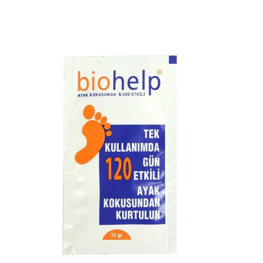BioHelp Tek Kullanımlık Ayak Kokusuna Karşı Toz 1 Adet