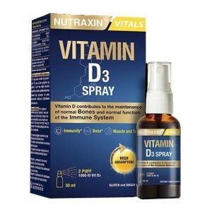 Nutraxin Vitamin D3 1000IU 30ml Sprey