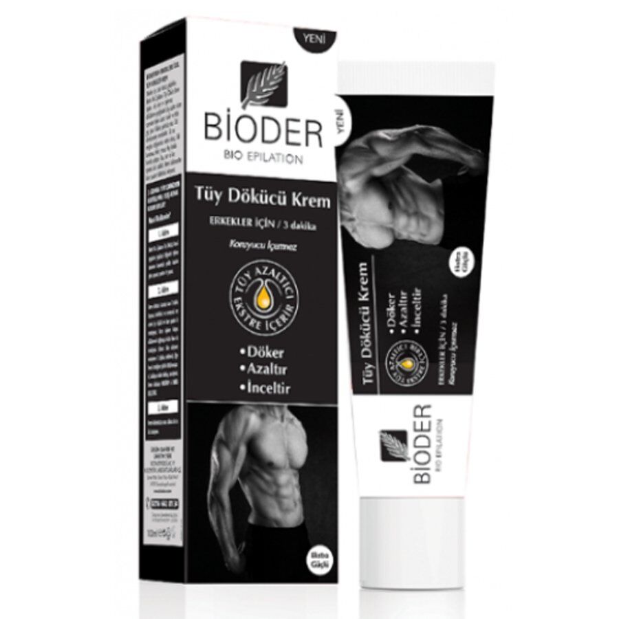 Bioder Tüy Dökücü Krem 100ml (Erkek)