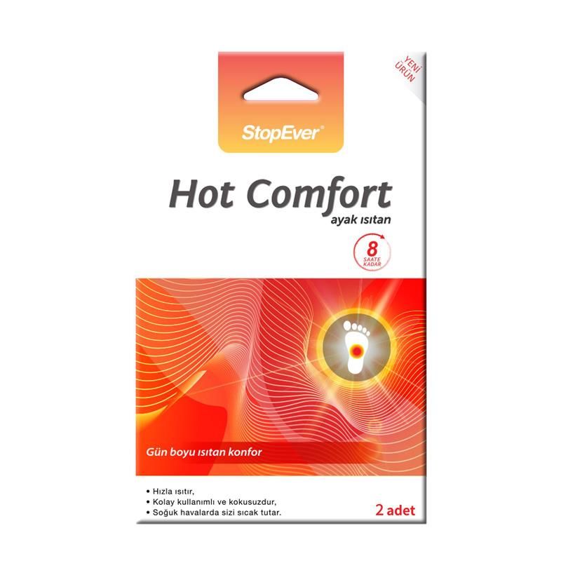 StopEver Hot Comfort Ayak Isıtan 2 Adet