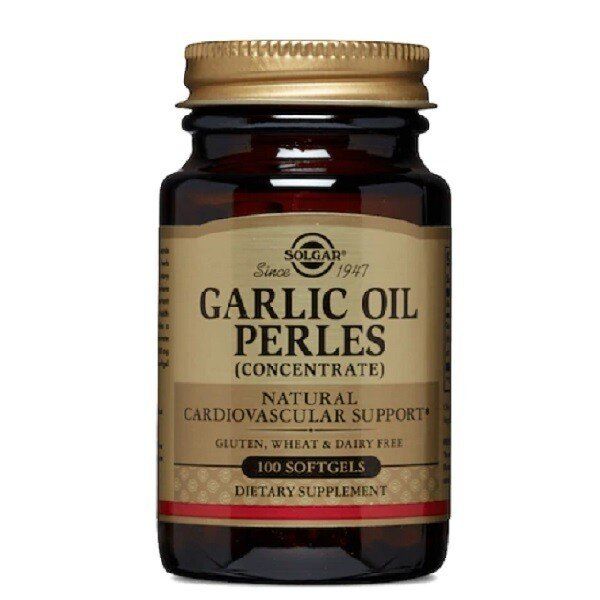 Solgar Garlic Oil (Sarımsak) 100 Gel Kapsül