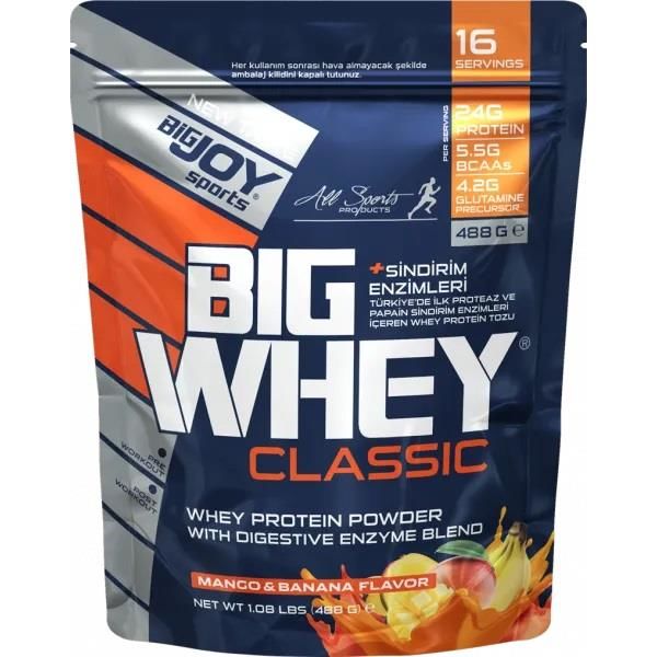 Bigjoy Sports Doypack BIGWHEY Whey Protein Mango & Muz 488g