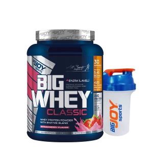 Bigjoy Sports BIGWHEY Whey Protein Classic Çilek 990g