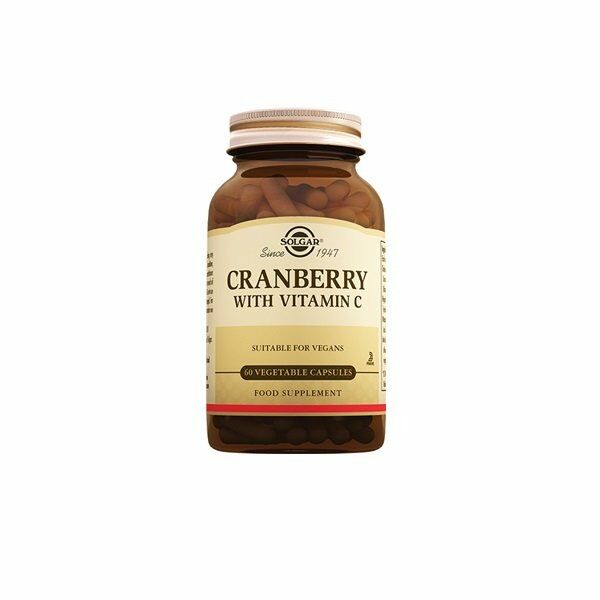 Solgar Cranberry With Vitamin C 60 Vegi Kapsül
