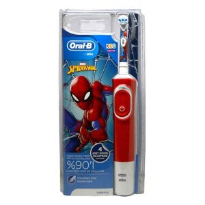 Oral-B D100 Çocuklar Için Şarjlı Diş Fırçası Spiderman