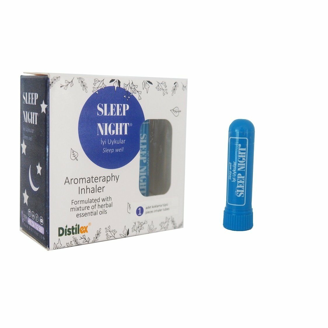 Distilex Sleep Night Aromaterapi İnhaler Koklama Tüpü