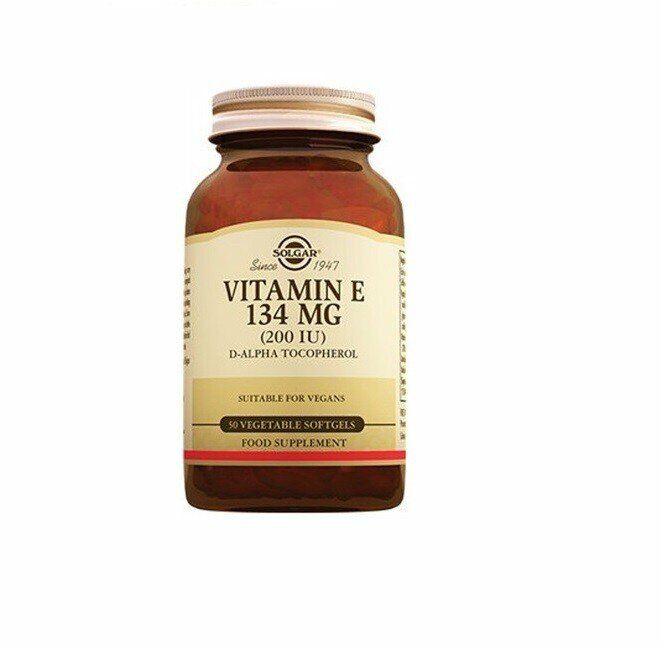 Solgar Vitamin E 200IU 50 SoftGel Kapsül