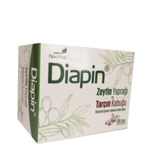 Diapin Zeytin Yaprağı - Tarçın Kabuğu içerikli 60 Kapsül
