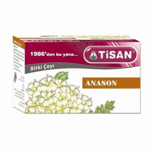 Tisan Anason Bitki Çayı Süzen Poşet Çayı 20 Poşet
