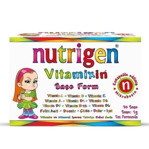 Nutrigen Vitamixin Vitamin Mineral Tozu 1 Gr 30 Saşe