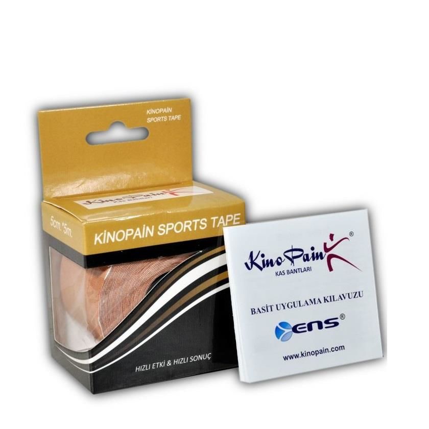 Kinopain Sports Tape BEJ - Ağrı Bantı 5cmx5m Rulo