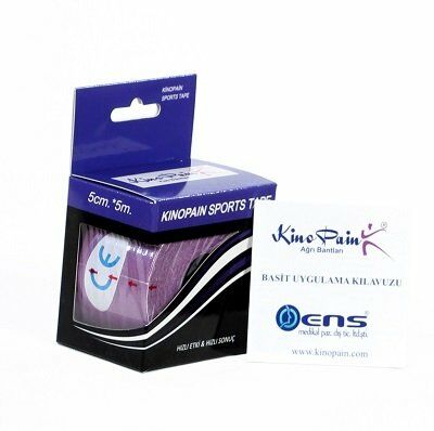 Kinopain Sports Tape LİLA - Ağrı Bantı 5cmx5m Rulo