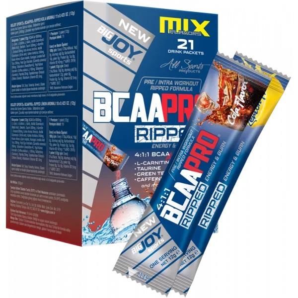 Bigjoy Sports BCAAPro 4:1:1 Ripped Go! Mix Aroma 21 Servis