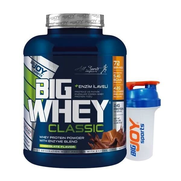 Bigjoy Sports BIGWHEY Whey Protein Classic Çikolata 2448g