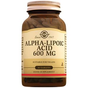 Solgar Alpha Lipoic Acid 600mg 50 Tablet