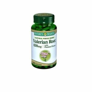 Nature's Bounty Valerian Root 450 mg With Passion Flower 100 Kapsül