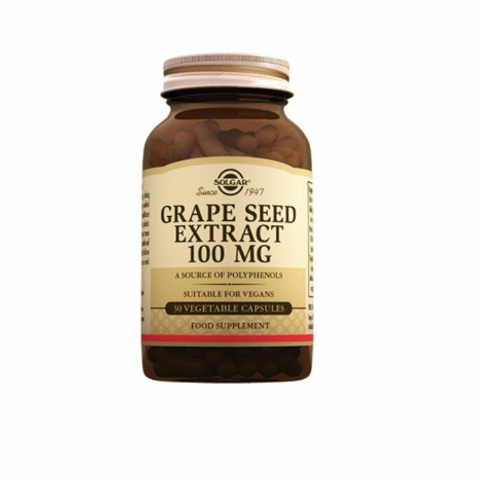 Solgar Grape Seed Extract 100 mg 30 V Kapsül - Üzüm Çekirdeği