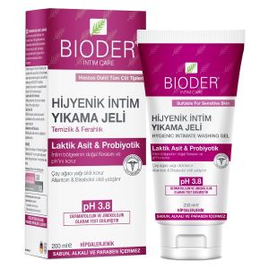Bioder Intimate Hygiene Liquid Cleansing Gel - İntim Yıkama Geli 200ml