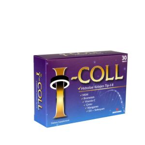 I-COLL Hidrolize Kolajen 30 Tablet