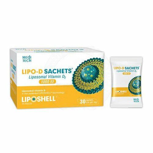 Meditech Lipo-D Sachets Lipozomal Vitamin D3 Saşe 30 lu
