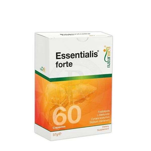 Essentialis Forte Fosfolipid ve L-Metiyonin içeren 60 Kapsül