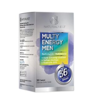 Naturalnest Multy Energy Men 30 Tablet