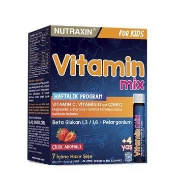 Nutraxin Vitamin Mix For Kids Sıvı 7x25ml