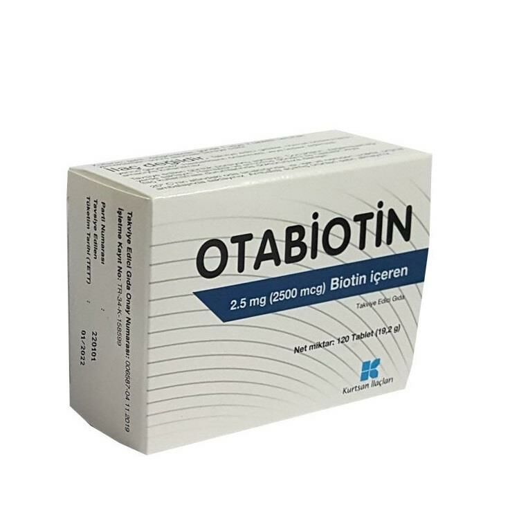 OtaBiotin 2.5mg 120 Tablet