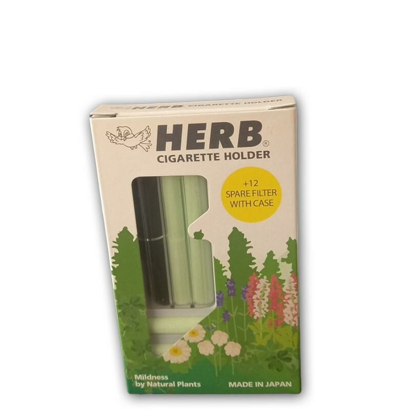Herb Cigarette Holder Ağızlık ve 12 Filtre