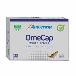 Avicenna Omecap Omega 3 Softjel 30 Balık Yağı Kapsül