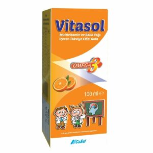 Vitasol Multivitamin ve Balık Yağı Şurubu 100ml