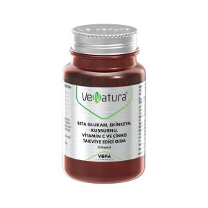 Venatura Beta Glukan, Ekinezya, Kuşburunu, Vitamin C, Çinko 30 Kapsül