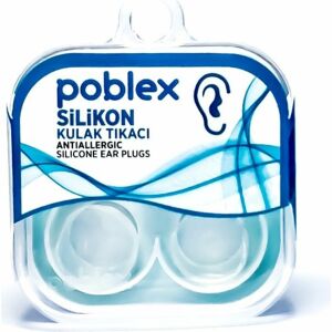 Poblex Silikon Kulak Tıkacı 4 lü