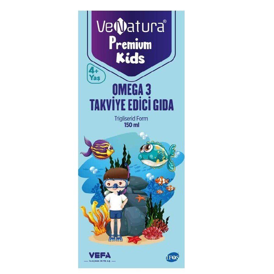 VeNatura Premium Kids Omega3 Şurup 150ml