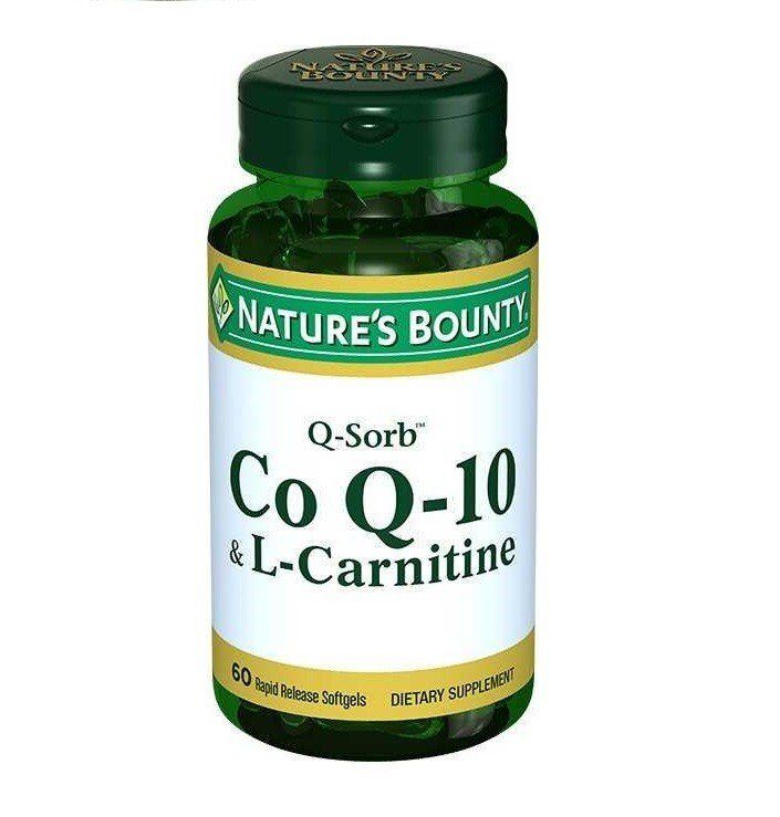 Nature's Bounty Q-Sorb CoenzySoftm Q-10 - L-Carnitine 60 gel Kapsül