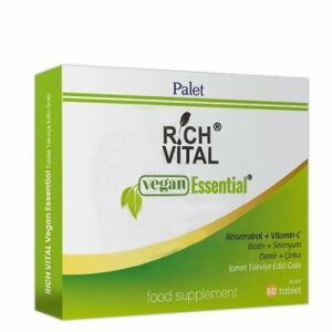 Rich Vital Vegan Essential 60 Tablet