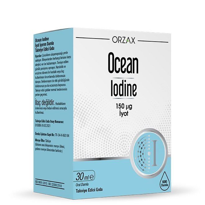 Ocean Iodine 150 mcg Damla 30ml