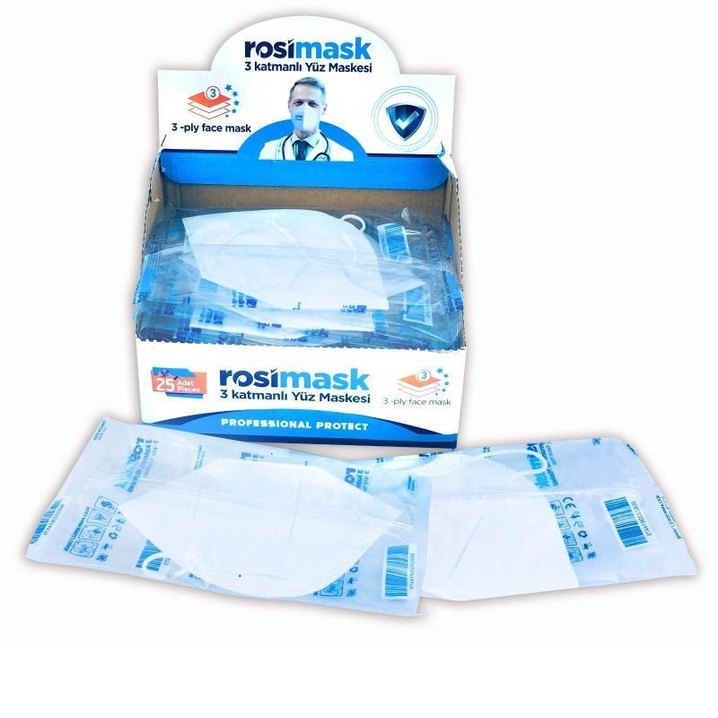 Rosimask 3 Katlı Tekli FFP3 Maske
