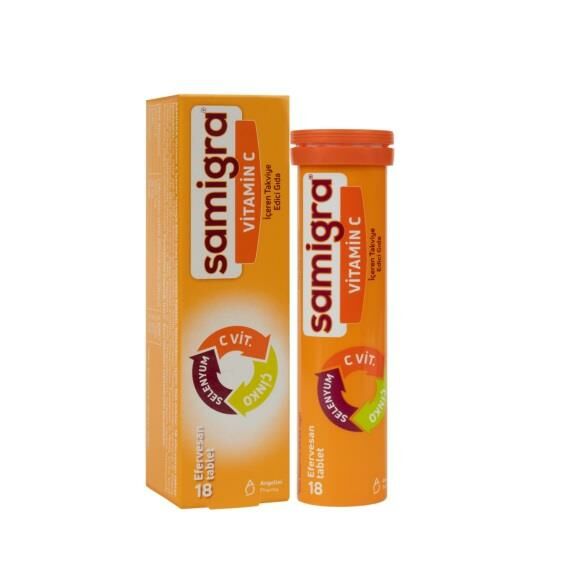 Samigra Vitamin C 18 Efervesan Tablet