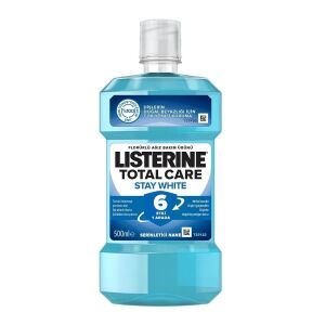 Listerine Total Care Stay White Gargara Ağız Bakım Suyu 500 ml